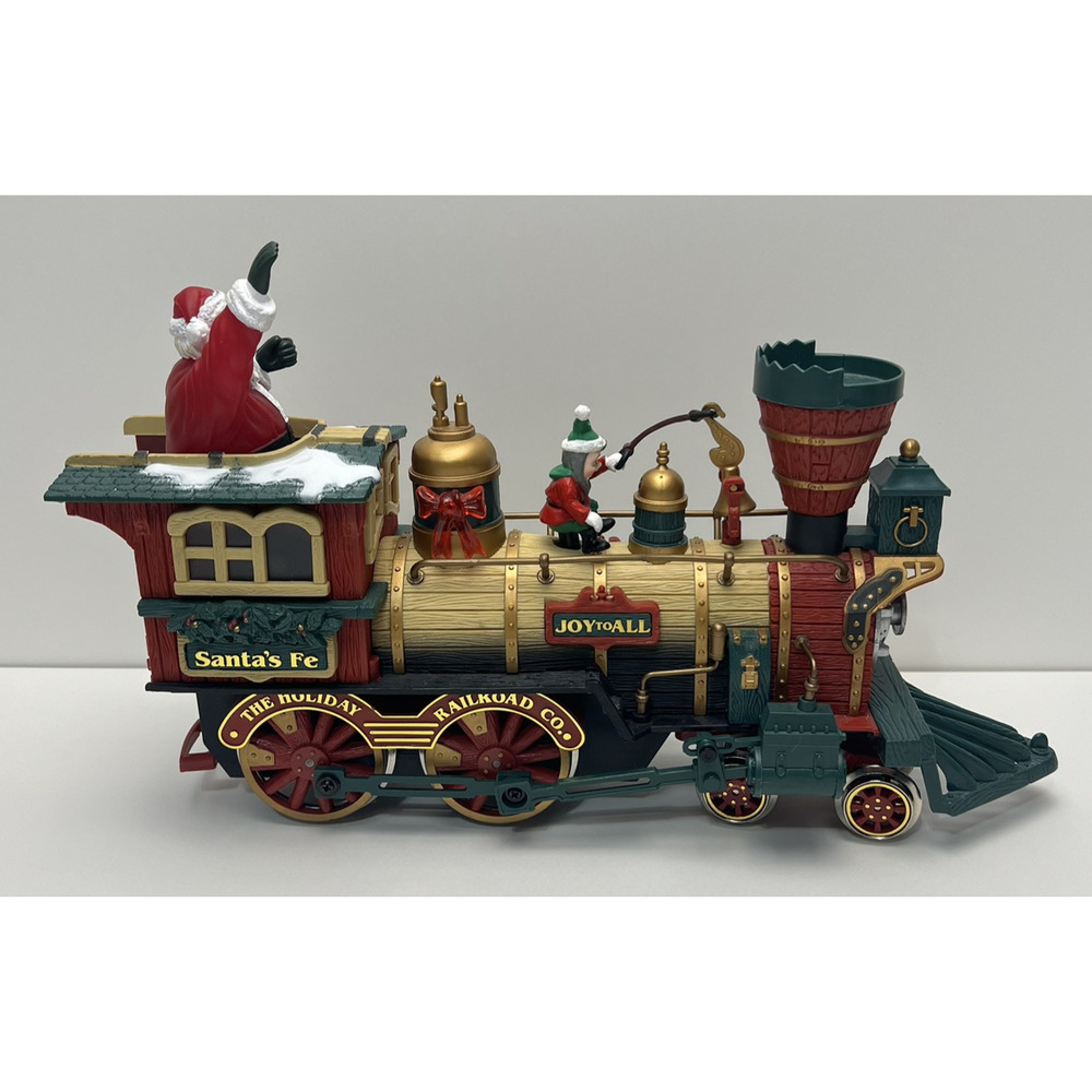 New Bright The Holiday Express Animated Train Car #387 Santa's Fe "Engine"‎ 1995